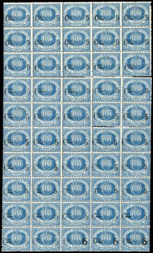 1892 - 5 cent. su 10 cent. ... 