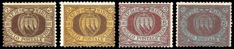 1894 - 2 lire e 5 lire Stemma, ... 