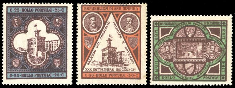 1894 - Palazzo del Governo, serie ... 