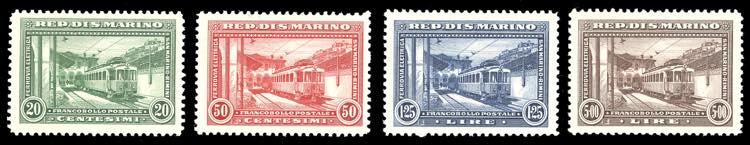 1932 - Ferrovie e Treni, serie ... 