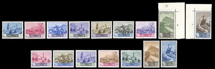 1949/50 - Paesaggi, serie completa ... 