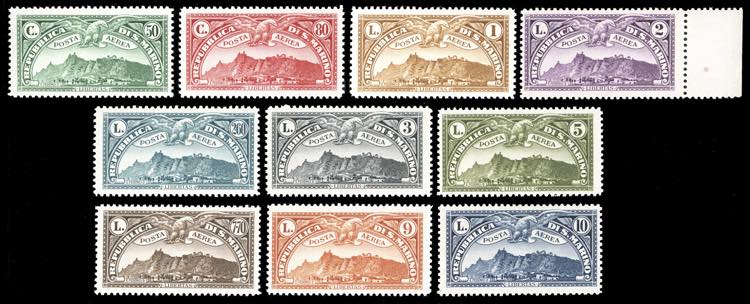 1931 - Veduta, serie completa ... 