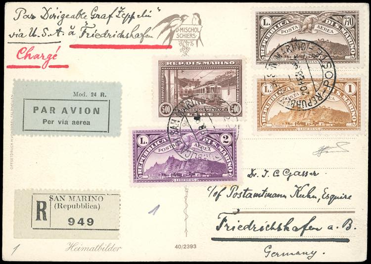 1934 -1 lira, 2 lire, 7,70 lire ... 