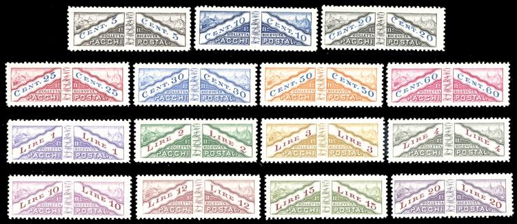 1928 - Non dentellati al centro, ... 