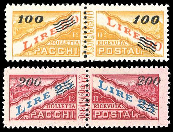 1948/50 - Soprastampati, serie ... 