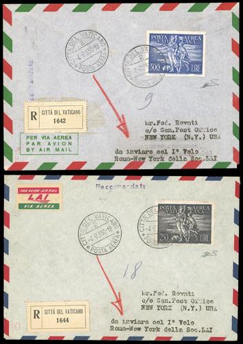 POSTA AEREA 1950 - Tobia, serie ... 