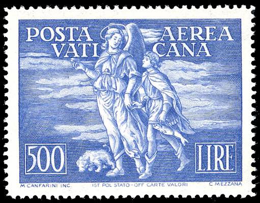 POSTA AEREA 1948 - 500 lire Tobia ... 