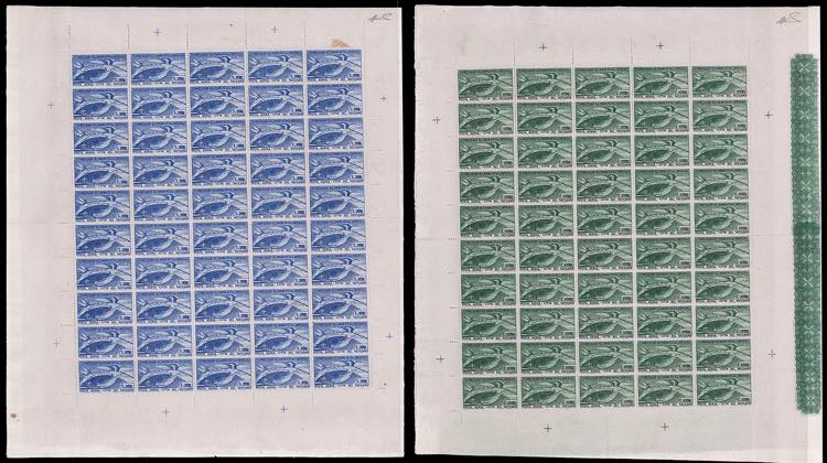 POSTA AEREA 1949 - UPU,  serie ... 