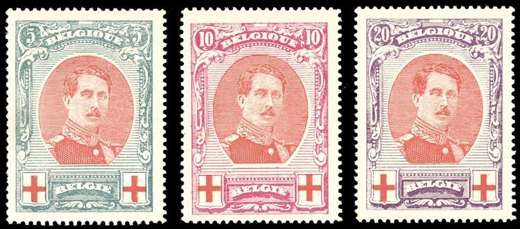 BELGIO 1915 - Pro Croce Rossa, ... 