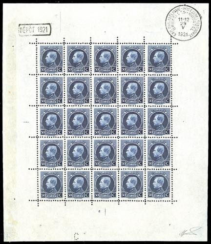 BELGIO 1921 - 50 cent. Re Alberto ... 