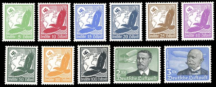 GERMANIA REICH POSTA AEREA 1934 - ... 
