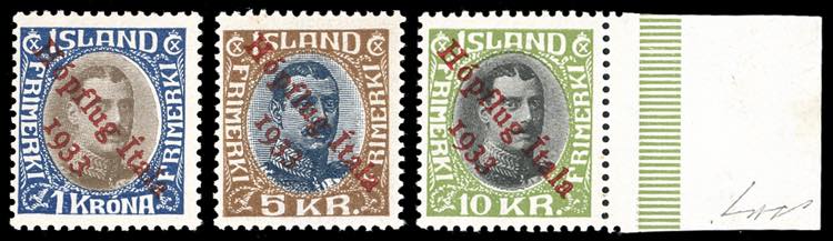 ISLANDA POSTA AEREA 1933 - ... 