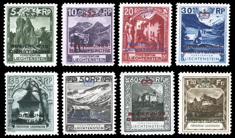 LIECHTENSTEIN SERVIZIO 1932 - ... 