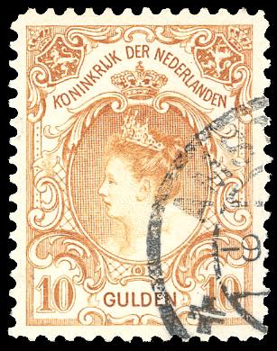 OLANDA 1905 - 10 g. arancio ... 