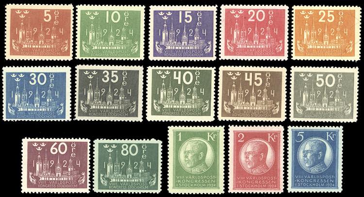 SVEZIA 1924 - Congresso U.P.U., ... 