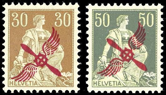 SVIZZERA POSTA AEREA 1919/20 - ... 