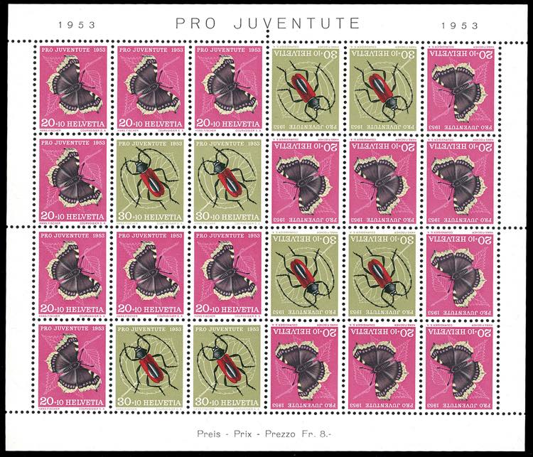 SVIZZERA FOGLIETTI 1953 - Pro ... 