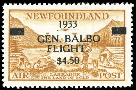 BRITISH COLONIES-NEWFOUNDLAND AIR ... 