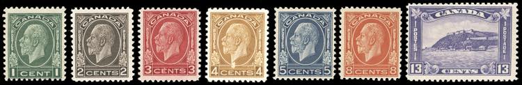 CANADA 1932/33 - Giorgio V, serie ... 