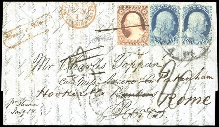 STATI UNITI DAMERICA 1854 - 1 ... 