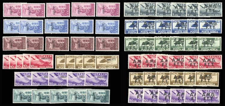 TRIESTE A POSTA AEREA 1947/52 - ... 