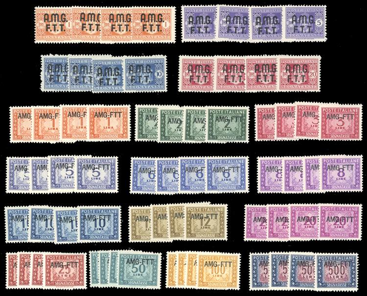 TRIESTE A SEGNATASSE 1947/54 - ... 