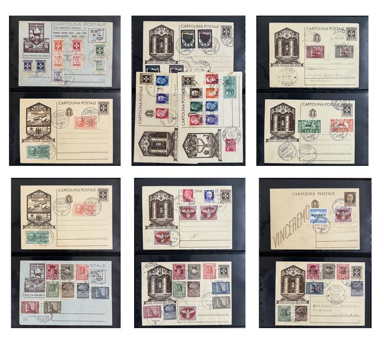 EGEO INTERI POSTALI 1942/1944 - ... 