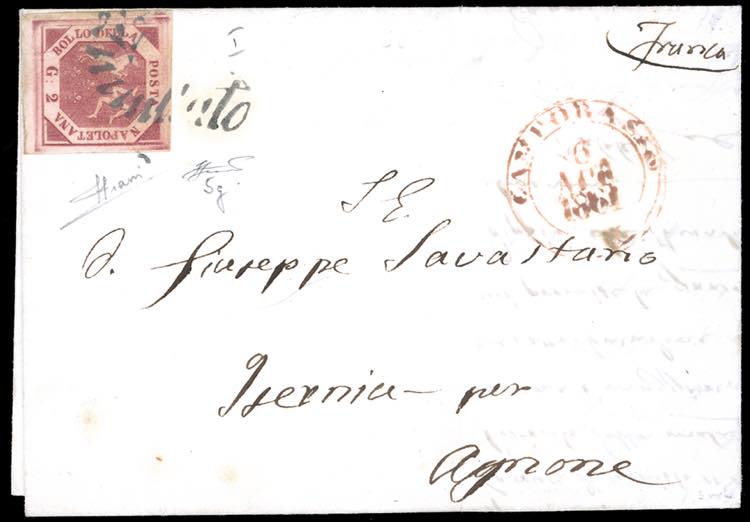 CAMPOBASSO, svolazzo + doppio ... 