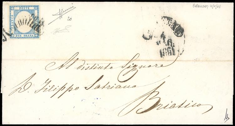 CATANZARO, svolazzo + cerchio ... 