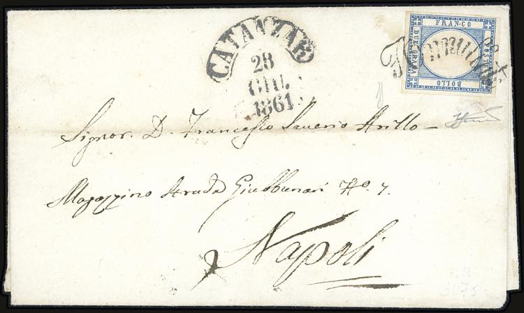 CATANZARO, svolazzo + cerchio ... 