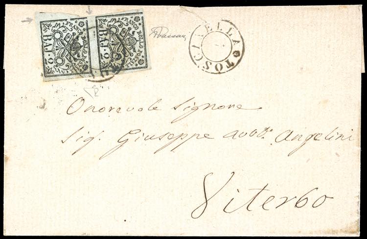 1866 - 2 baj grigio azzurrastro ... 