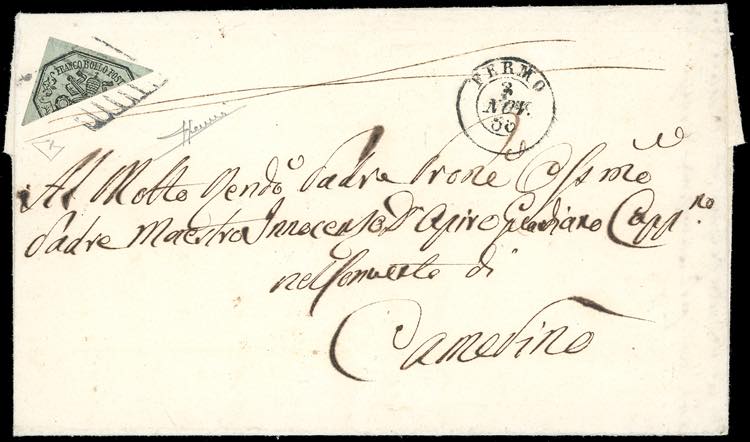 1856 - 6 baj grigio verdastro (7), ... 