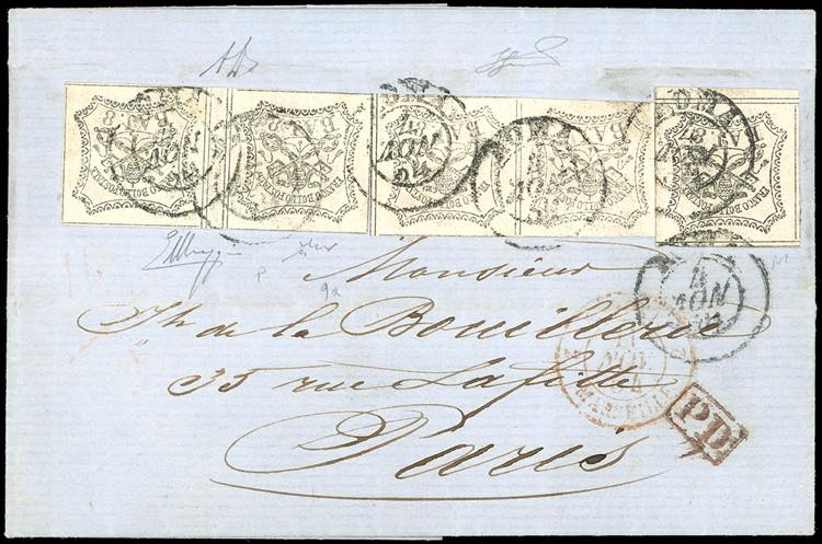 1854 - 8 baj bianco, due coppie ... 