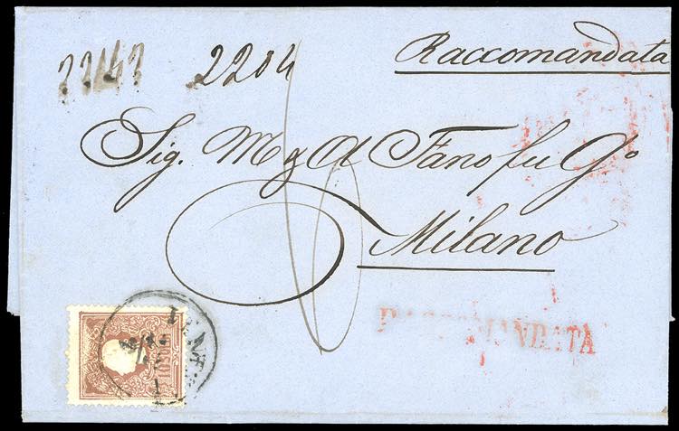 1861 - 10 soldi bruno, II tipo ... 