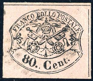 1867 - 80 cent. rosa lillaceo ... 