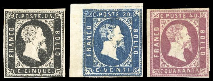 1851 - Prima emissione, serie ... 