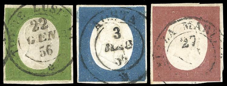 1854 - Terza emissione, serie ... 