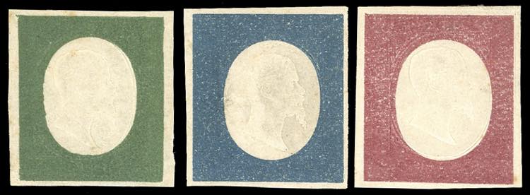 1854 - Terza emissione, non ... 