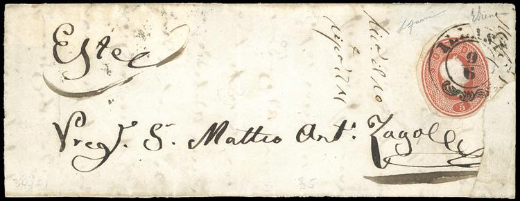 1861 - 5 soldi rosso Francesco ... 