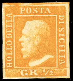 1859 - 1/2 grano arancio, II ... 