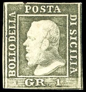 1859 - 1 grano verde oliva ... 