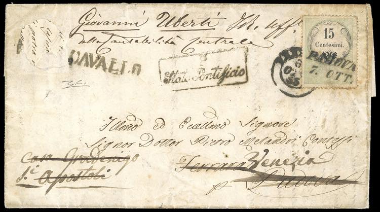 1855 - Lettera originariamente ... 