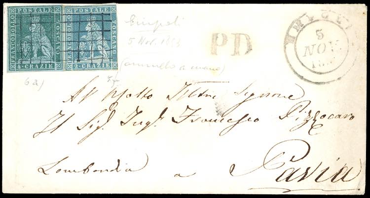 EMPOLI, griglia a penna - 2 crazie ... 