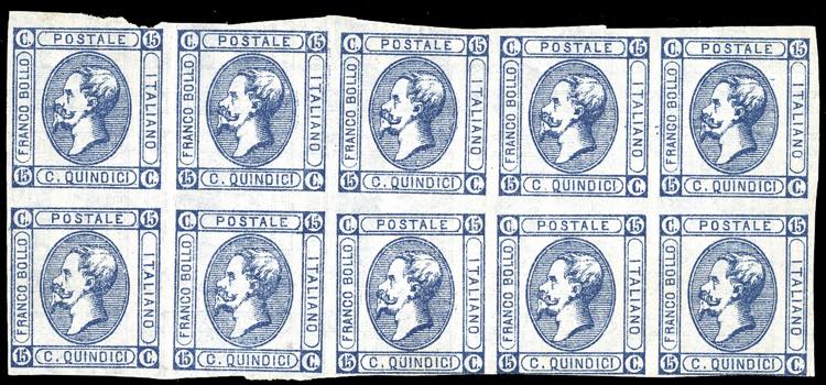 1863 - 15 cent. Litografico, I ... 