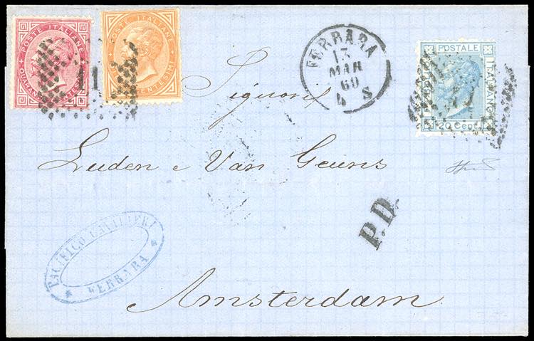 1868 - 10 cent. e 40 cent. De La ... 