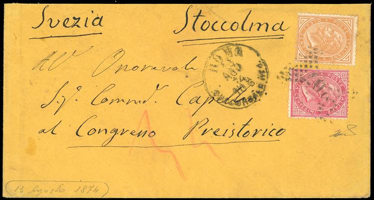 1874 - 10 cent. e 40 cent. De La ... 