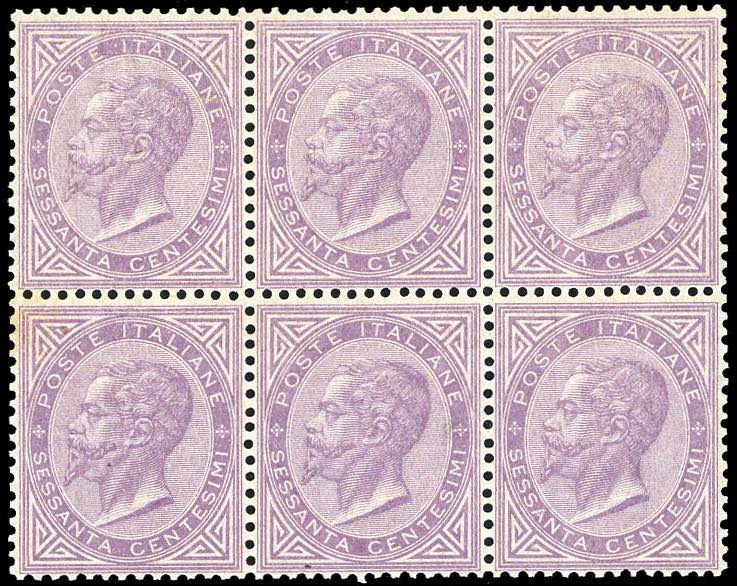 1866 - 60 cent. De La Rue, ... 