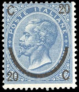 1865 - 20 cent. su 15 cent. Ferro ... 