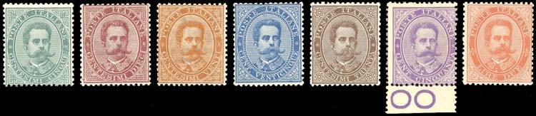 1879 - Umberto I, prima emissione, ... 
