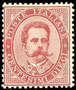 1879 - 10 cent. Umberto I (38), ... 